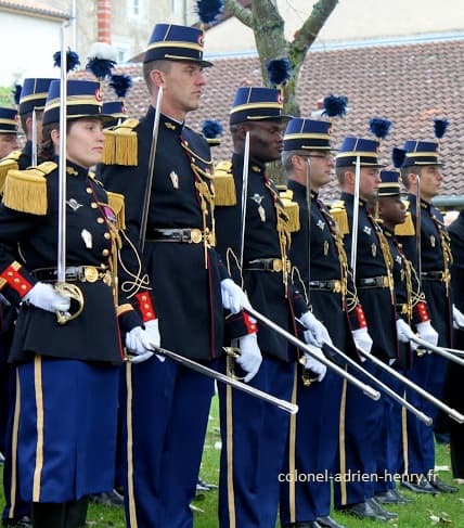 Délégation de la 118e promotion de l'EOGN