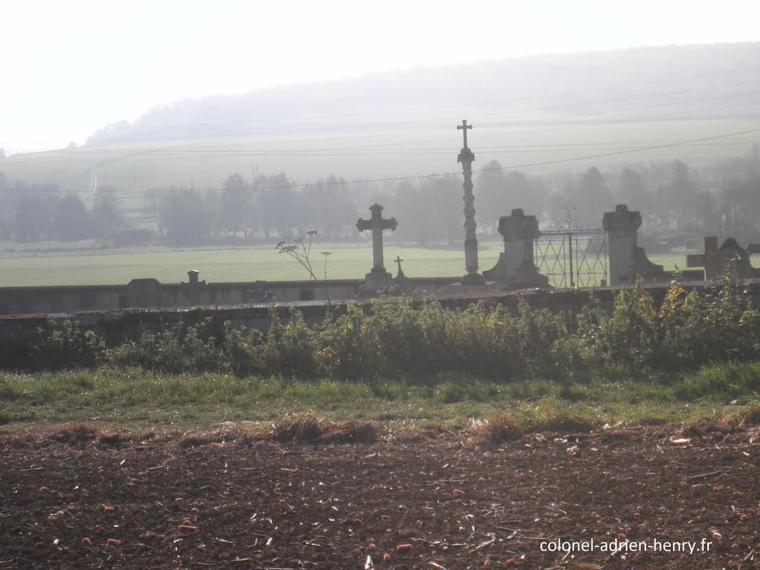 Cimetière de Lamorville, lieu de patrouille