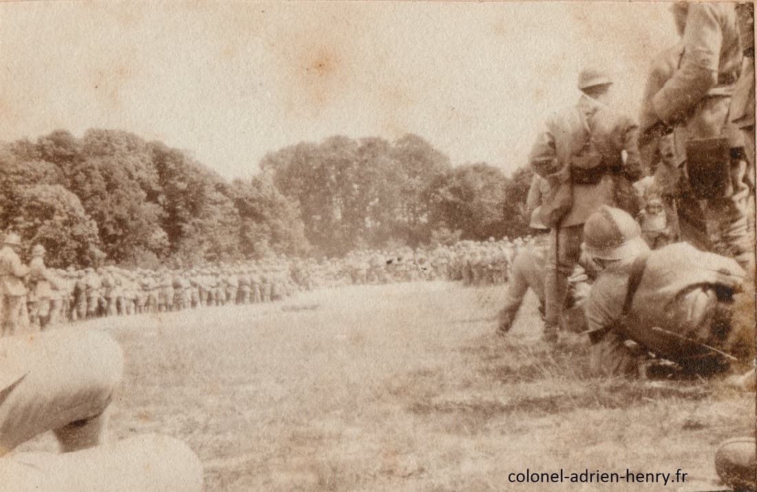 Moment de repos à Vaux Varennes