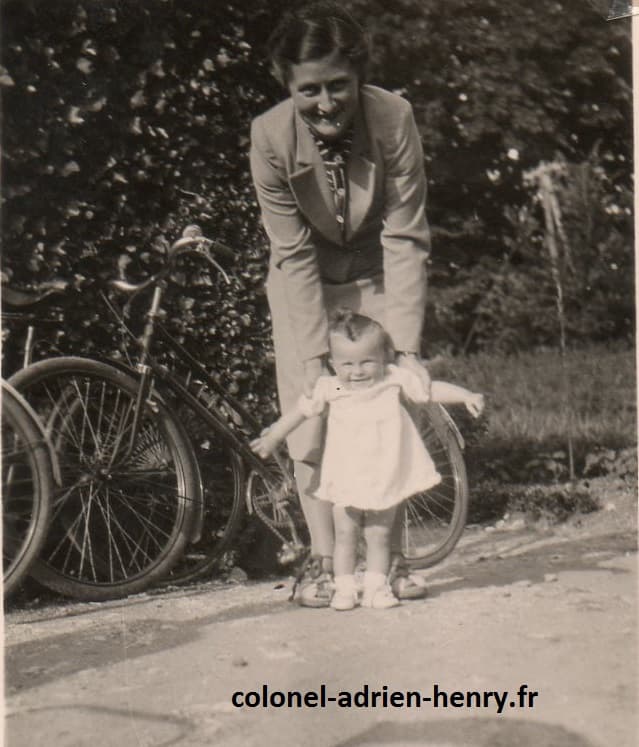 La femme et la fille du Lieutenant Dusseault