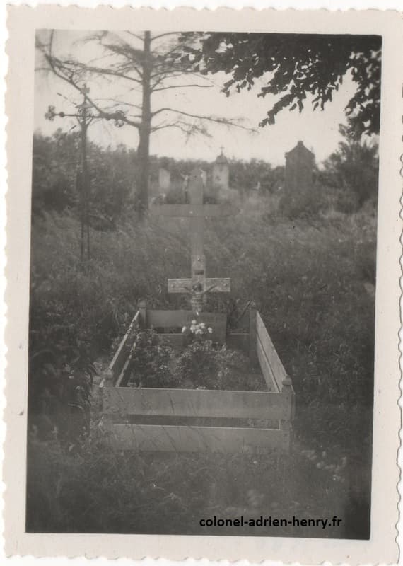 Tombe du Lieutenant Dusseault