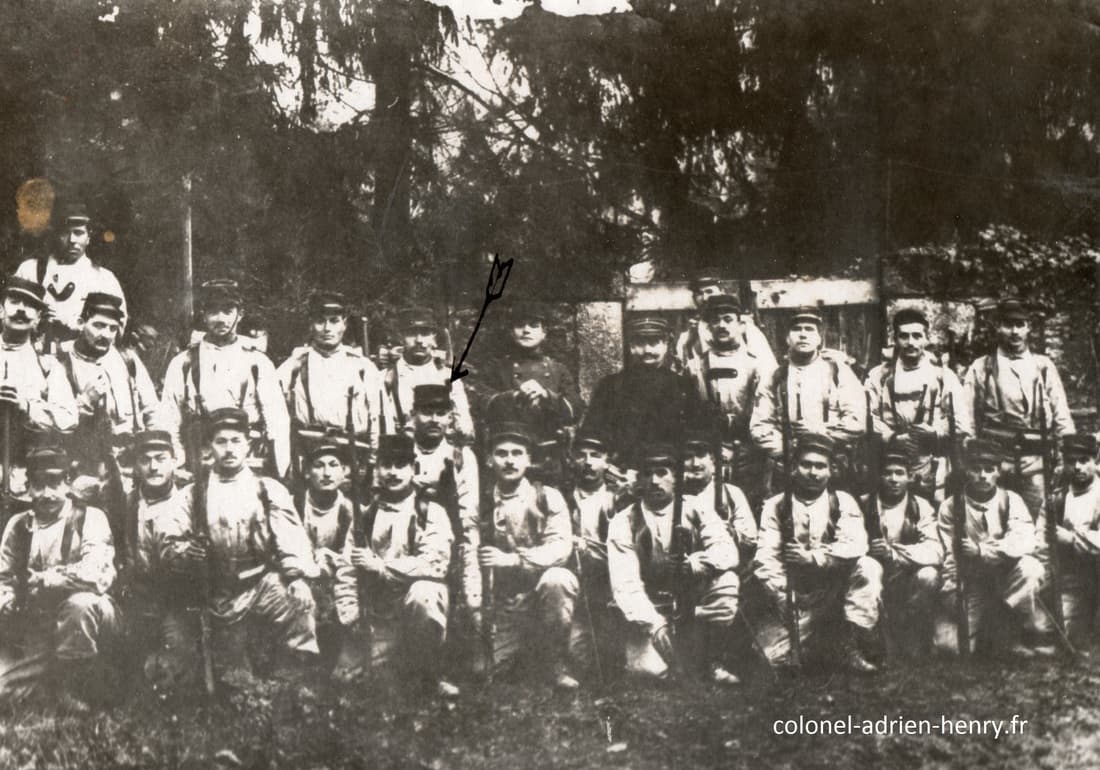 8e Compagnie du 69e RI en 1909