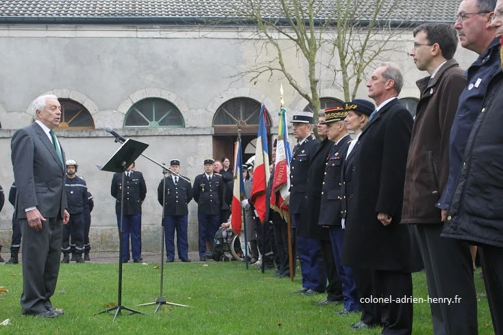 Allocutions lors de la cérémonie du 11 novembre 2012