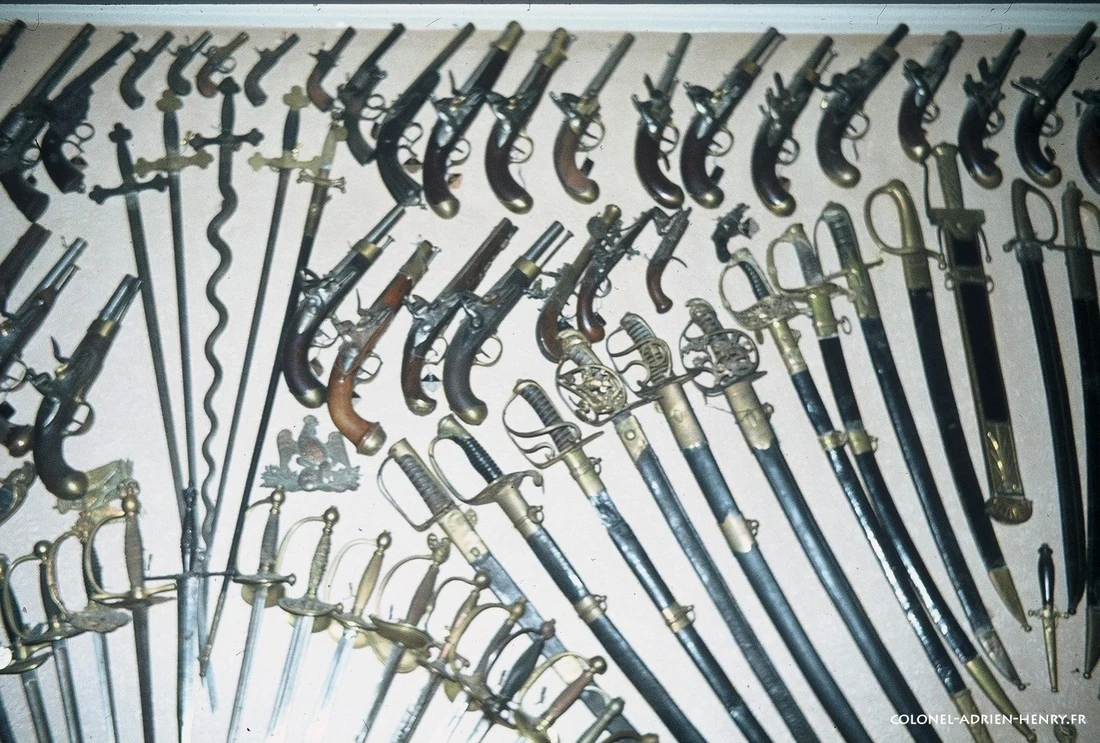 La collection d'armes du colonel Henry