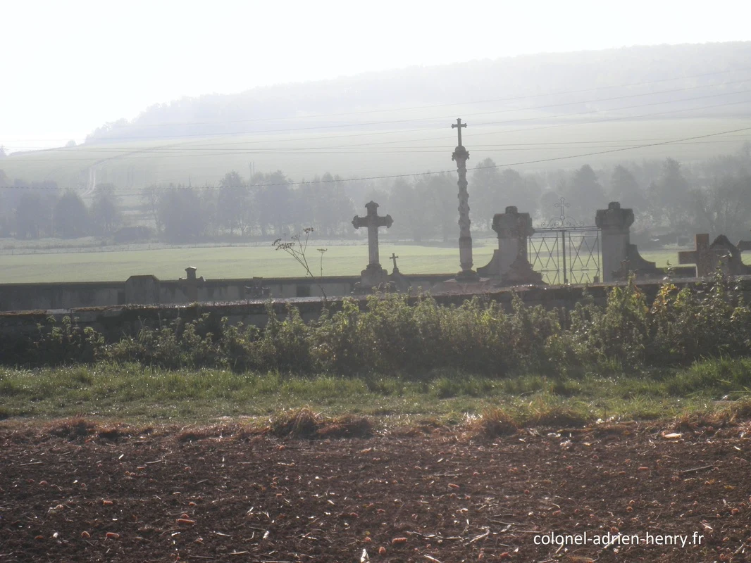 Cimetière de Lamorville, lieu de patrouille