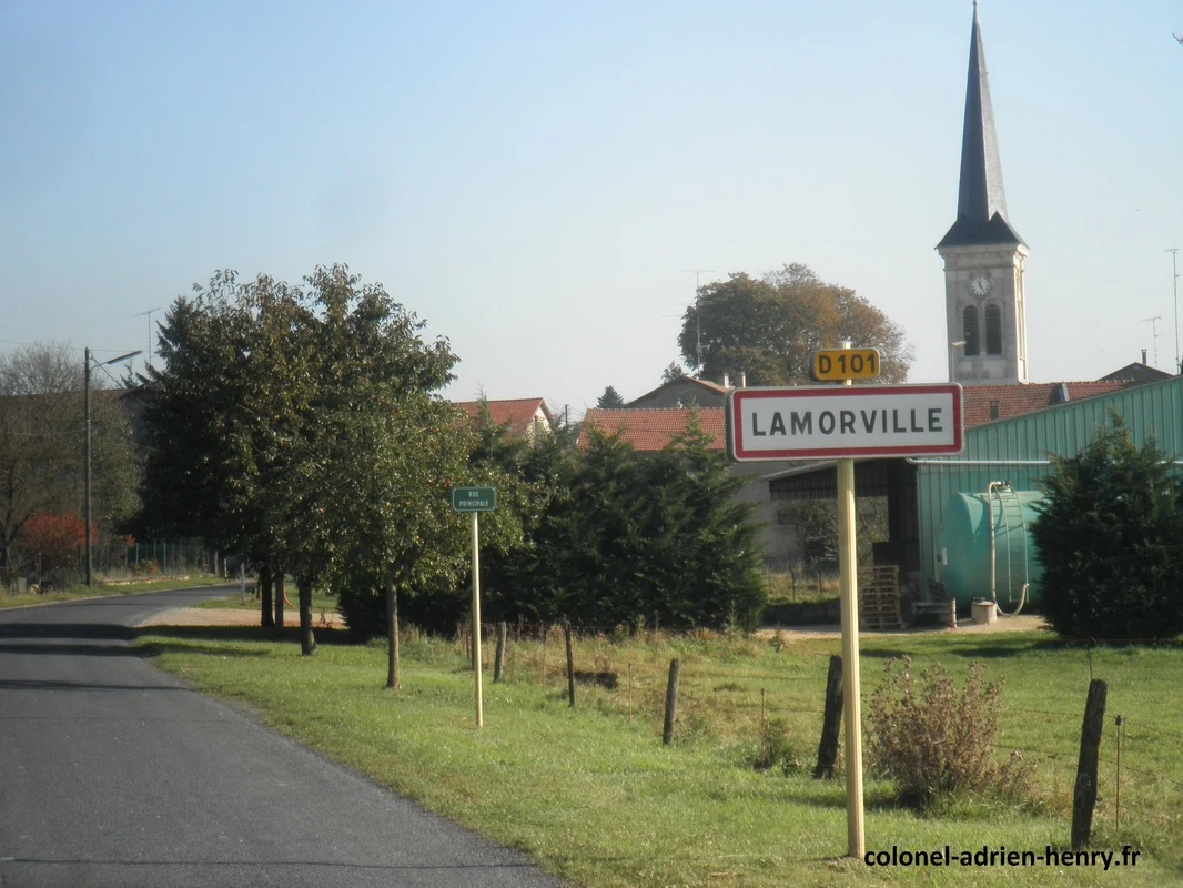 Village où Adrien Henry mit la pagaille au sein du régiment bavarois
