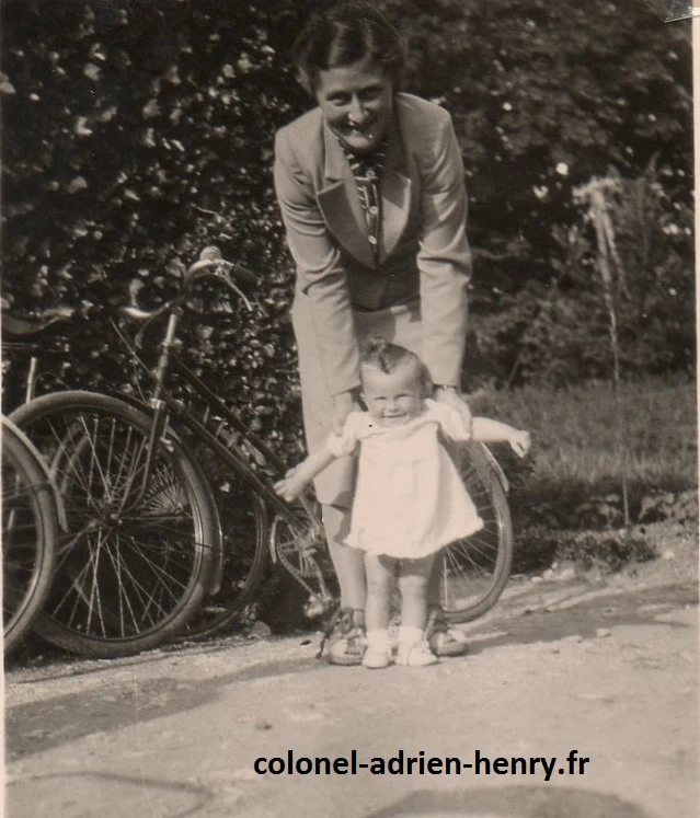 La femme et la fille du Lieutenant Dusseault