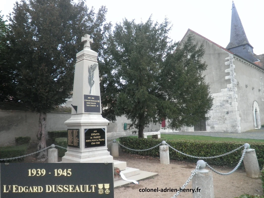 Monument aux morts de Mâron